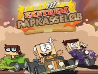 Cardboard Racing Time background