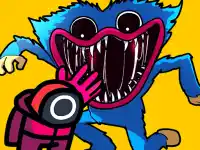 Huggy In Squid Game background