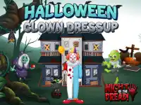 Halloween Clown Dressup background
