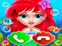 Baby Princess Mermaid Phone background