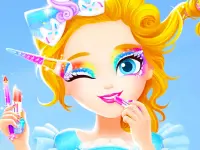 Princess Makeup Girl background