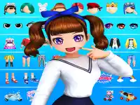 Dress up-3D beauty girls background