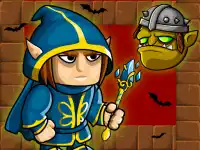 Orc Hunter Halloween background