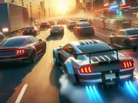 Crazy City Race background