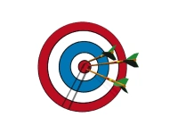 Bullseye Hit background