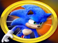 Sonic Super Hero Run 3D background