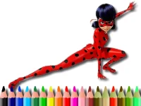 BTS LadyBug Coloring background