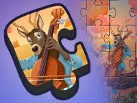Fairy puzzle background