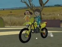 MSK Squid Game Motorcycle Stunts background