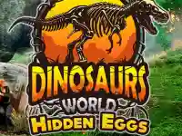 DINOSAURS WORLD HIDDEN EGGS background