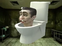 Escape Skibidi Toilets Morgue background