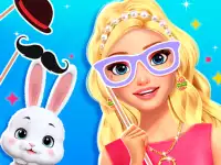 BFF Easter Photobooth Party background