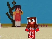 Squid Game Minecraft background