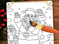 Christmas Coloring Game background