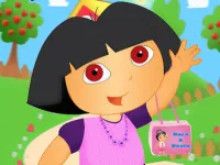 Cute Dora Dressup background