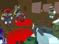 Blocky Warfare the Aweper Zombie background