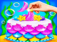 Mermaid Glitter Cake Maker background