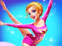 Gymnastics Games for Girls - Dress Up background