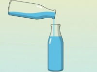 Water sort in bottle puzzle background