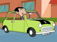Mr. Bean Car Hidden Keys background