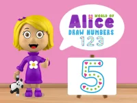 World of Alice   Draw Numbers background