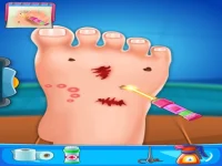 Funny Foot Doctor background