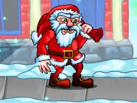 Santa Run background