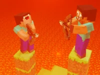 Noob vs Pro But Archers Minecraft background
