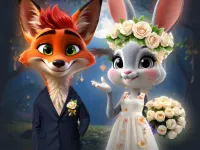 Furry Wedding Proposal background