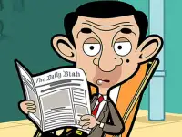 Mr. Bean Jigsaw background