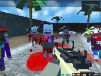 Pixel blocky Combat The SandStorm background