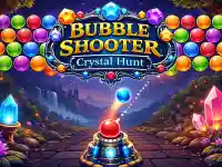 Bubble Shooter Crystal Hunt background