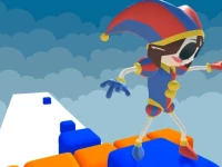 Digital Circus Tower Runner background