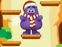 Grimace Shake Jump background