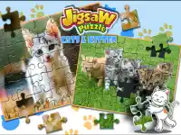 Jigsaw Puzzle Cats & Kitten background