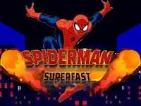 Spiderman Run Super Fast background