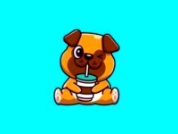 Cute Puppy Memory background