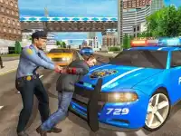 Police Car Chase background