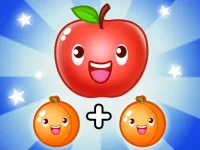 Fruit Merge Juicy Drop Fun background