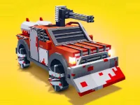 Zombie Derby: Blocky Roads Online background