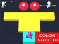 Color Slice 3D background
