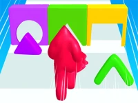 Shape Transform Blob Racing background