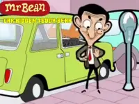 Mr Bean Car Hidden Teddy Bear background