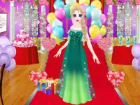 Ice Princess is preparing for spring ball background