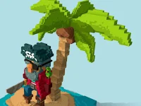 Pirates of Voxel background