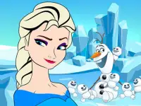 Princess Elsa Hidden Hearts background