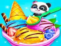 Baby Panda Ice Cream Truck background