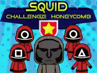 Squid Game Challenge Honeycomb background