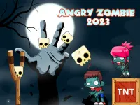 Angry Zombie 2023 background