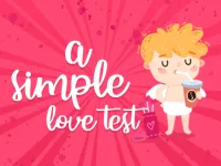 a Simple Love Test background